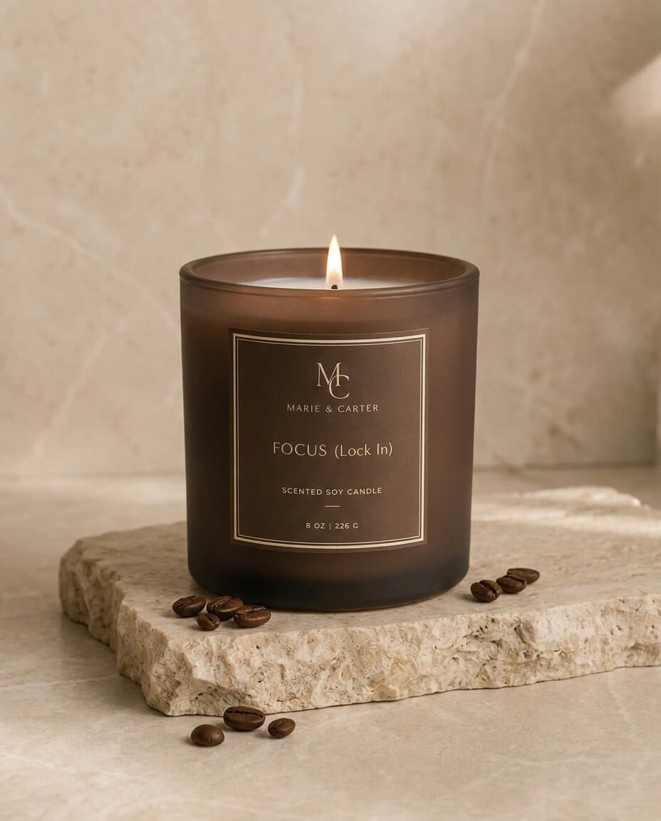 Marie & Carter Lock In candle